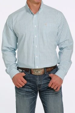 Men's Cinch Button Down Shirt #MTW1105435
