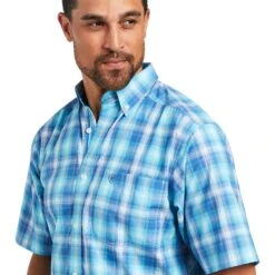 Men's Ariat Pro Series Ian Fitted Shirt #10039253 -Ariat Store b7386b6d8feca661b1ae40195050b9a6