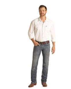 Men's Rock & Roll Cowboy Reflex Pistol Straight Jean #RRMD1PRZSN -Ariat Store b906d1b2b5dbd1226ddbd94bd55a9eeb