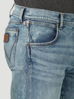Men's Wrangler Retro Slim Fit Bootcut Jean #2315235 -Ariat Store bc3c1708654e58206220a34fa78afec8