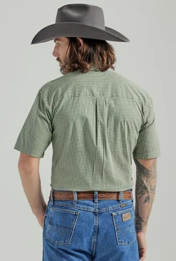 Men's Wrangler George Strait Button Down Shirt #112324896 -Ariat Store bc616cc3822d709aee51281072a0ffef