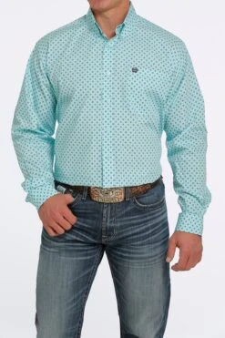 Men's Cinch Button Down Shirt #MTW1105436
