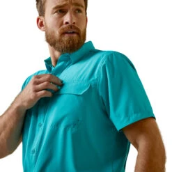 Men's Ariat VentTEK Outbound Fitted Button Down Shirt #10045036 -Ariat Store ccc6aa05e6c0d110c13d62530d296293