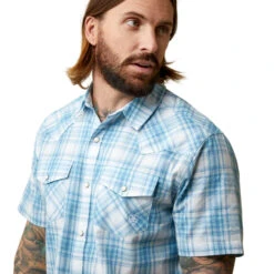 Men's Ariat Hanniston Retro Snap Front Shirt #10044967 -Ariat Store d2673fd4ffc337eccf1ef37edb7a3b47