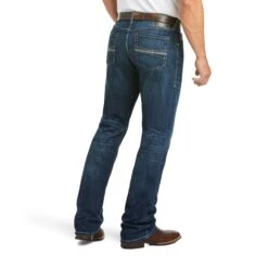 Men's Ariat M4 Bragg Relaxed Boot Cut Jean #10034630-C