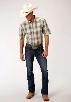 Men's Roper Button Down Shirt #03-002-0378-4047TA -Ariat Store d96bf7bc2606a68f4e6fcabd5fad1bc0