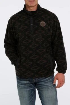 Men's Cinch Aztec Printed Polar Fleece Pullover #MWK1514015 -Ariat Store db2b577d8c4b6c2c754ed0d5282f5229