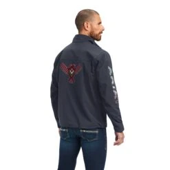 Men's Ariat Thunderbird Team Softshell Jacket #10042114-C -Ariat Store dc3c8056503a95e618194d1514de50c8