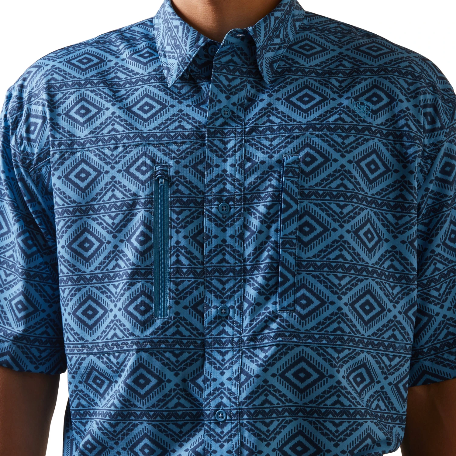 Men's Ariat VenTEK Button Down Shirt #10043512 5 Men's Ariat VenTEK Button Down Shirt #10043512 - Image 3