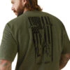 Men's Ariat Rebar Cotton Strong American Outdoors T-Shirt #10043827 -Ariat Store e07805f48c3f8a1b328961b0a5f4e0fe
