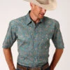 Men's Roper Snap Front Shirt #03-002-0225-4010BU -Ariat Store e32109d1275daec878c8767d652b8366