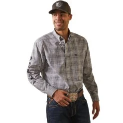 Men's Ariat Pro Series Team Houston Classic Fit Button Down Shirt #10043873