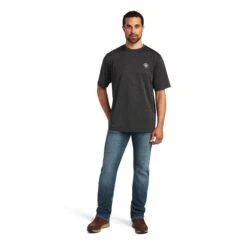Men's Ariat Charger Vertical Flag T-Shirt #10040632 -Ariat Store eb49a3c2a2b7bf953630e60168698e49