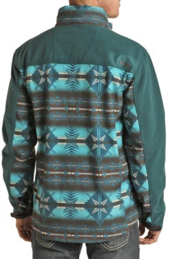 Men's Panhandle Aztec Print Soft Shell Jacket #PRMO92RZY6 -Ariat Store ecPRMO92RZY6 A 37196