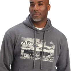 Men's Ariat Pastures Sweatshirt #10041728-C -Ariat Store fa17abc877ab0dc123f3b686fb7a5458