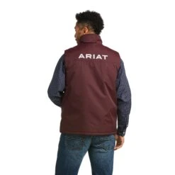 Men's Ariat Team Logo Insulated Vest #10037550-C -Ariat Store fbdbfb139d5e771307f1e1b54bdbf7ef
