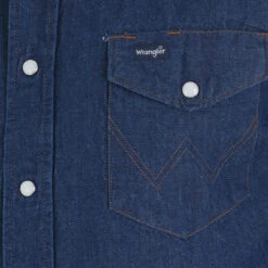 Men's Wrangler Authentic Cowboy Cut Snap Front Work Shirt #MS3127BX (Big And Tall) -Ariat Store ww re MS3127B hr 2 70dffdc6 abb2 4495 9334 8fdfad12d440 1